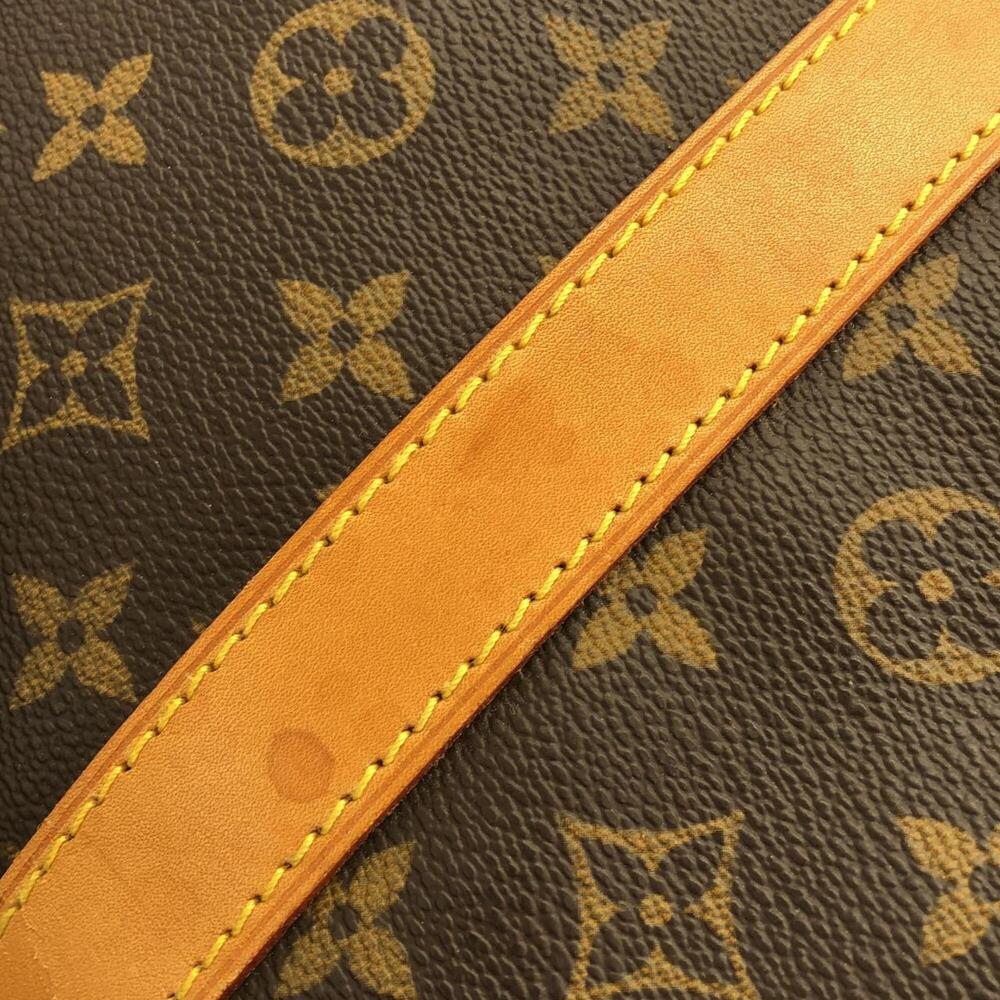 LOUIS VUITTON Authentic Brown Monogram Keepall 60 Boston Bag - Picture 4 of 10